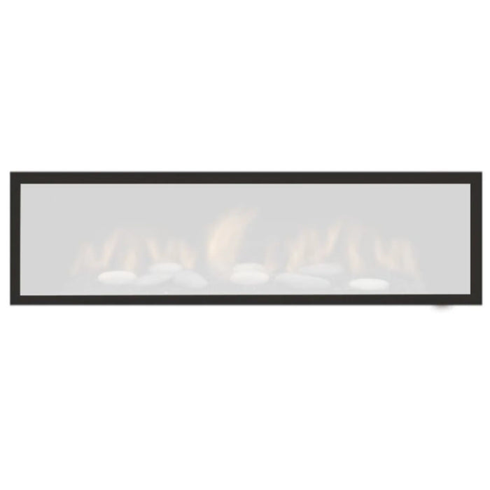 Sierra Flame - Stanford - Clean Face Black Surround With Safety Barrier