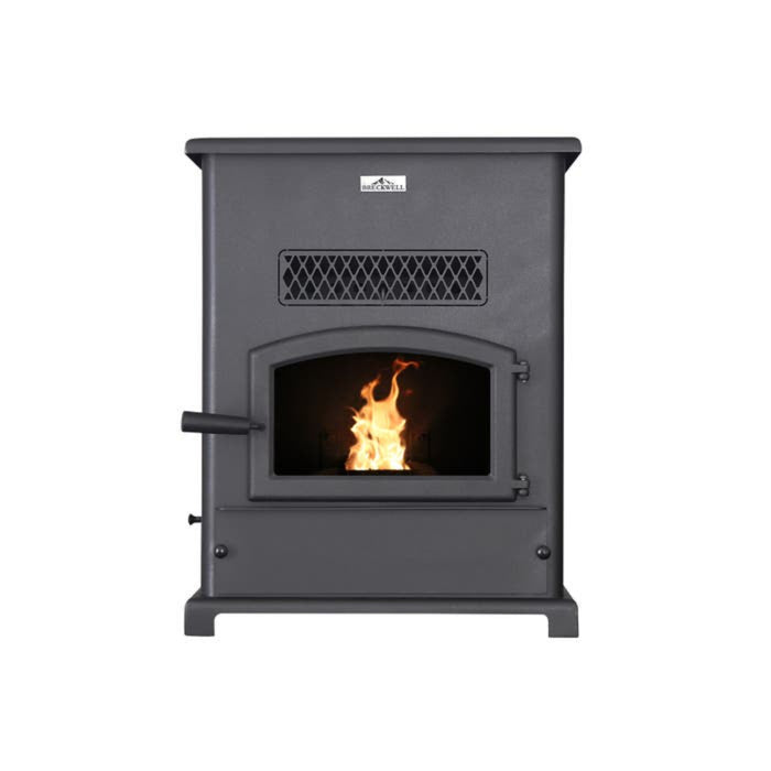 Breckwell - Model SP1000 Big E Pellet Stove with Blower - 47,000 BTU
