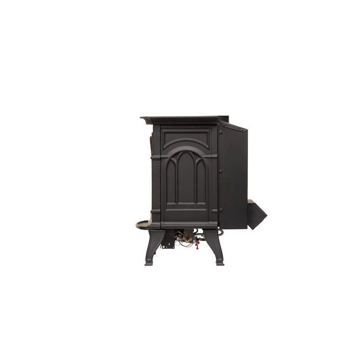 Breckwell - Model BH23 Freestanding Direct Vent Gas Stove on Legs - 23,500 BTU