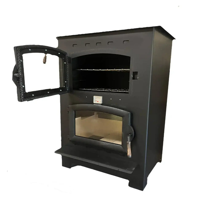 Buck Stove - Homesteader Wood Burning Cookstove & Baking Oven - 30,000 BTU