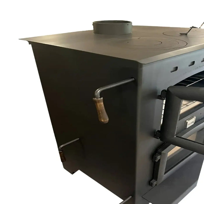 Buck Stove - Homesteader Wood Burning Cookstove & Baking Oven - 30,000 BTU