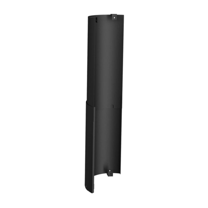 Drolet - 6" x 14"-22" Approved Telescopic SBIHA Shield Single Wall Black Pipe