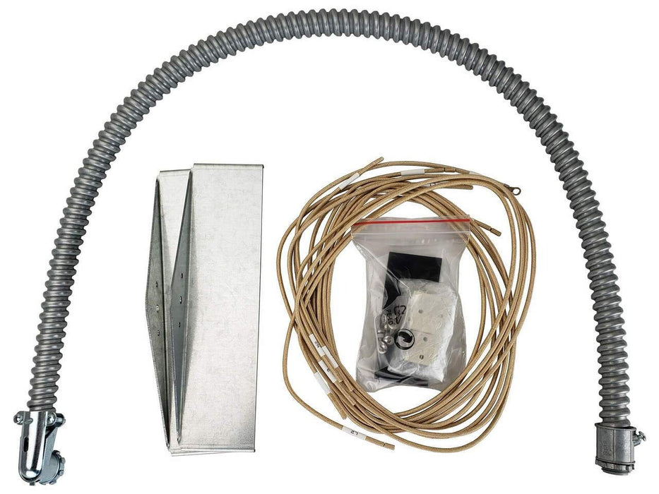 Bromic Heating - Brackets, Conduit and Wires Set for Ceiling Recess Kit for Tungsten Smart-Heat Electric Heater