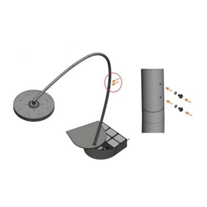 Bromic Heating - Eclipse Portable Arm Screws & O-Ring Kit