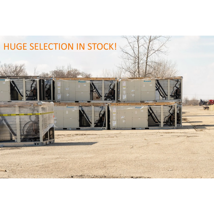 Daikin - 6 Ton/68,000 BTU Light Commercial Packaged Heat Pump -  11 EER - Two Stage - 460V - R32