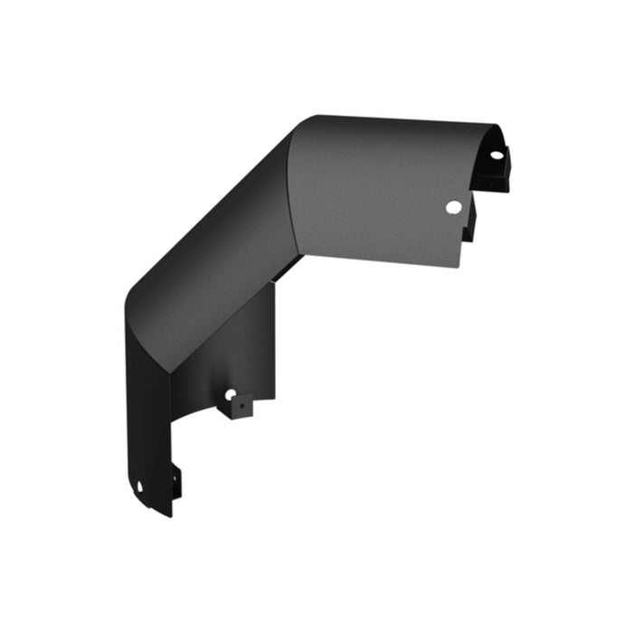 Drolet - 90° Elbow Approved SBIHA Shield Single Wall Black Pipe - 6"Ø