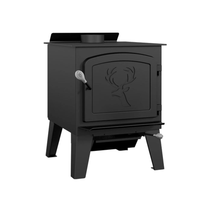 Drolet - Black Stage II - Wood Stove Extra Large - 90,000 BTU