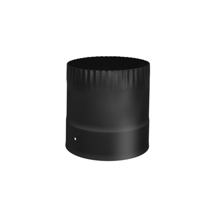 Drolet - Stove Connector Single Wall Black Pipe - 6"Ø
