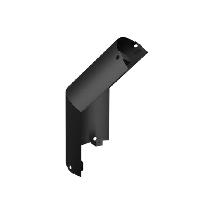 Drolet - 45° Elbow Approved SBIHA Shield Single Wall Black Pipe - 7"Ø