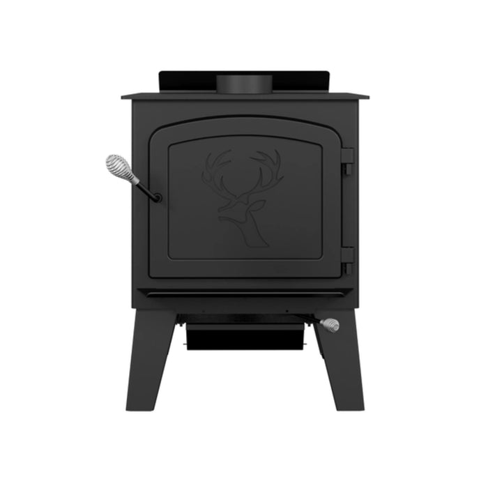 Drolet - Black Stage II - Wood Stove Extra Large - 90,000 BTU