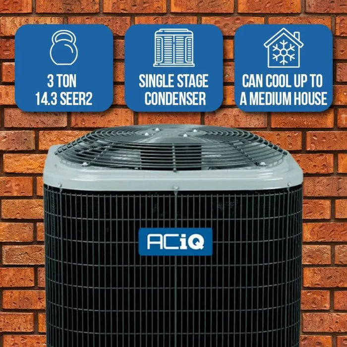 ACiQ - 3 Ton/36,000 BTU Heat Pump Condenser - 14.3 SEER2 - R454B  - 230V