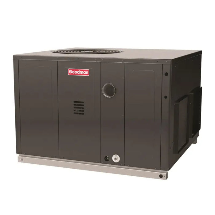 Goodman - 5.0 Tons/80,000 BTU Ultra Low NOx Packaged Gas/Electric Central Air System - SEER2 13.4 - Single Stage - 208V