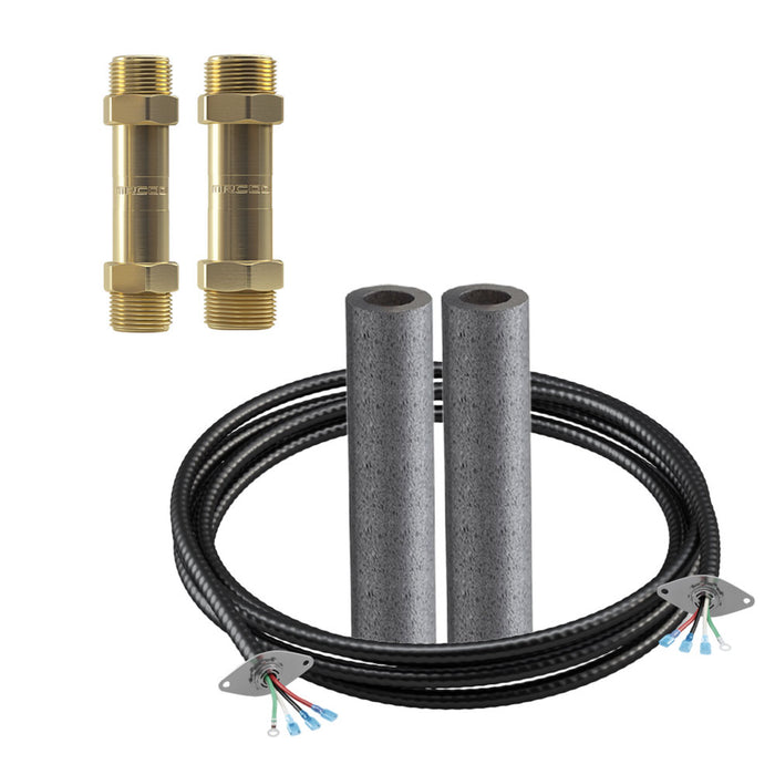 MRCOOL - 75ft Line Set Coupler Kit & MC-5 Cable Wire - DIY Single and Multi Zone 9-18,000 BTU Air Handlers - 1/4" x 1/2"