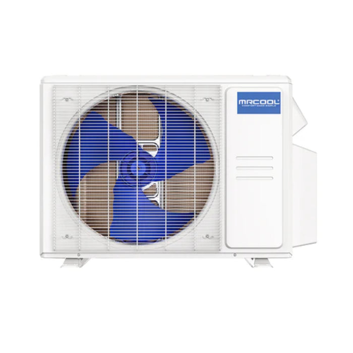 MRCOOL - DIY 5th Gen - 27,000 BTU 2-Zone Ductless Mini Split AC and Heat Pump with Ceiling Cassettes - 23 SEER (9K + 18K) - 230V