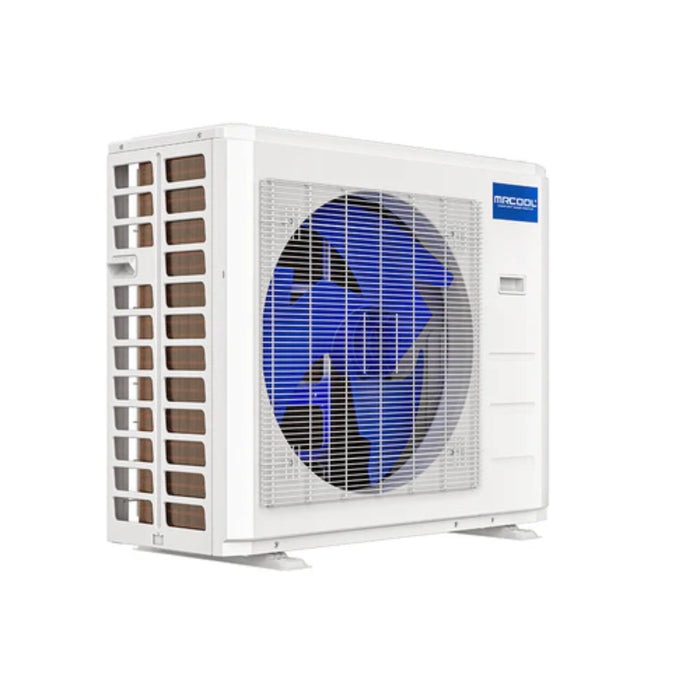 MRCOOL - DIY 5th Gen - 18,000 BTU 2-Zone Ductless Mini Split AC and Heat Pump with Ceiling Cassettes - 24 SEER (6K + 9K) - 230V