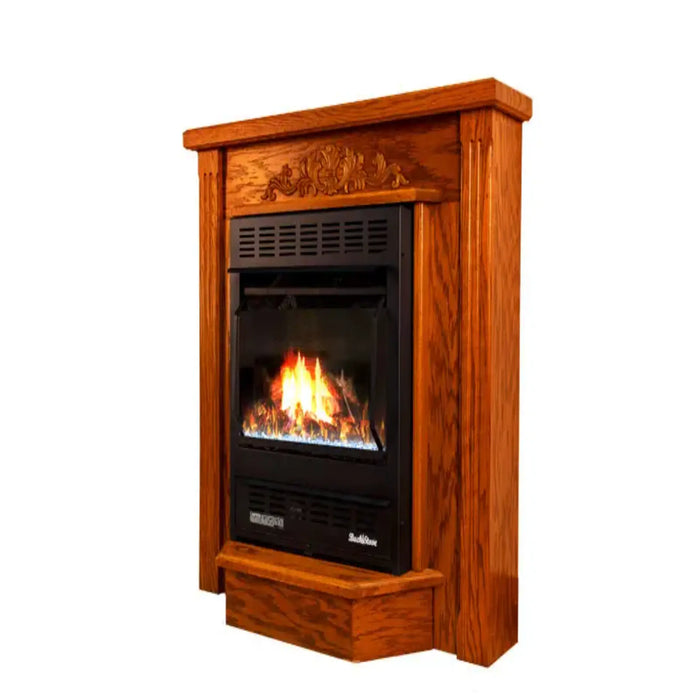 Buck Stove - Model 1127 Ventless Gas Fireplace With Blower - 25,000 BTU