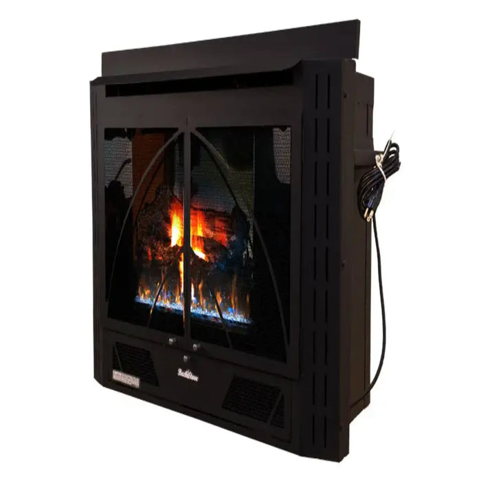 Buck Stove -  Model 34 Contemporary 32-Inch Ventless Gas Fireplace With Blower - 33,000 BTU