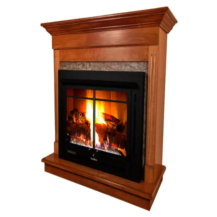 Buck Stove - Model 34 Manhattan 32-Inch Ventless Fireplace With Blower - 33,000 BTU