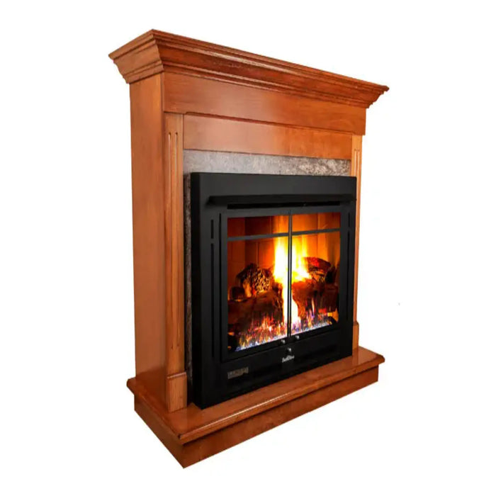 Buck Stove - Model 34 Manhattan 32-Inch Ventless Fireplace With Blower - 33,000 BTU