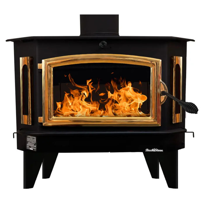 Buck Stove - Model 91 Wood Stove With Blower - 50,000 BTU