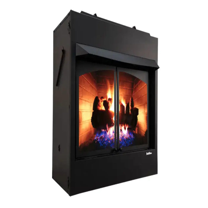 Buck Stove - Model ZCBB 36/42-Inch Ventless Natural Gas Fireplace - 40,000 BTU