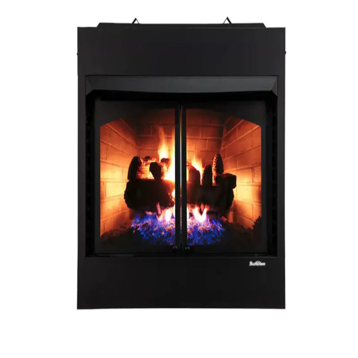 Buck Stove - Model ZCBB 36/42-Inch Ventless Natural Gas Fireplace - 40,000 BTU