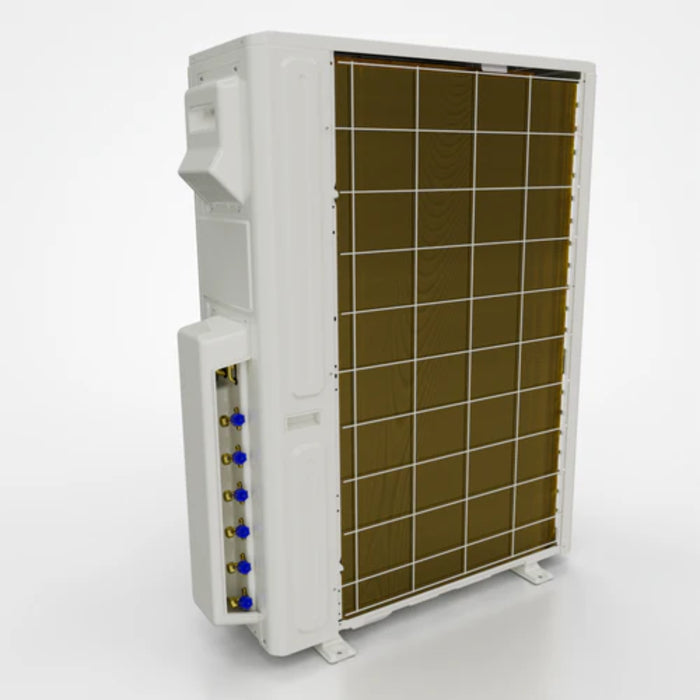 MRCOOL - DIY 5th Gen - 55,000 BTU 2-Zone Ductless Mini Split AC and Heat Pump with Ceiling Cassettes - 22 SEER (9K + 9K) - 230V