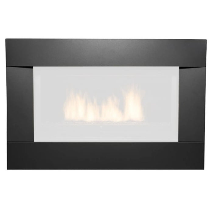 Sierra Flame - Stanford - Decorative Black Surround with Screen - 43 1/4" W x 27 1/4" H