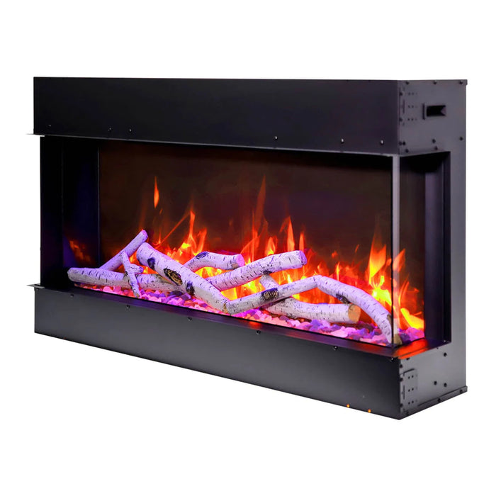 Remii - 30-BAY-SLIM – 3 Sided Electric Fireplace