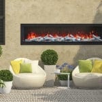 Remii - 65-DE Electric Fireplace