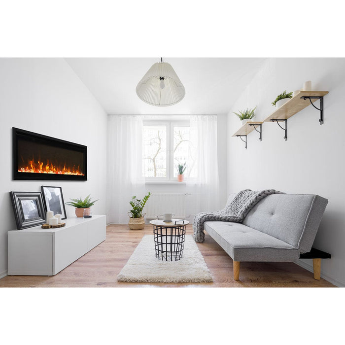 Remii - WallMount-SLIM-55 Electric Fireplace