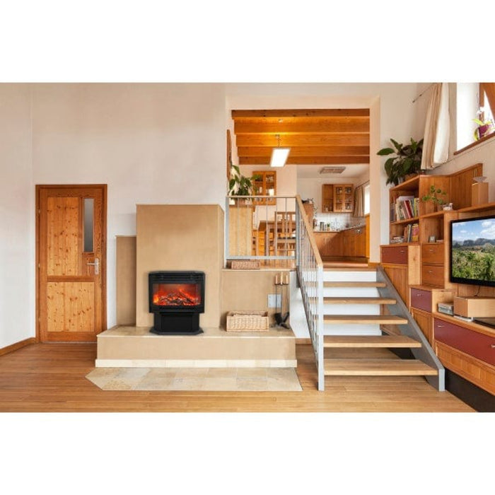 Sierra Flame - 26" Lumina Freestanding Smart Electric Fireplace - 1500W