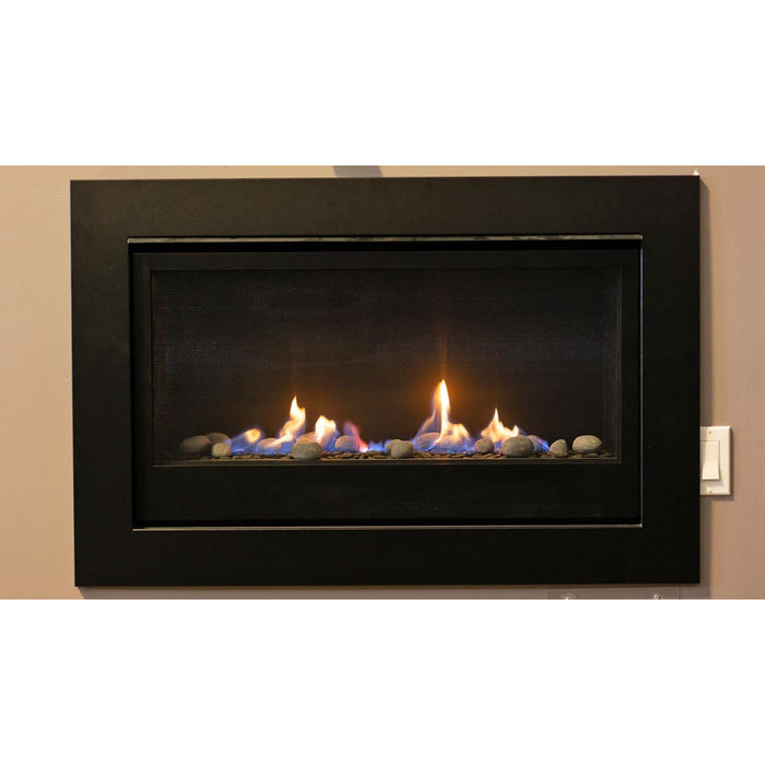 Sierra Flame -  Boston 36" Builders Linear Gas Fireplace - NG - 16,000 BTU