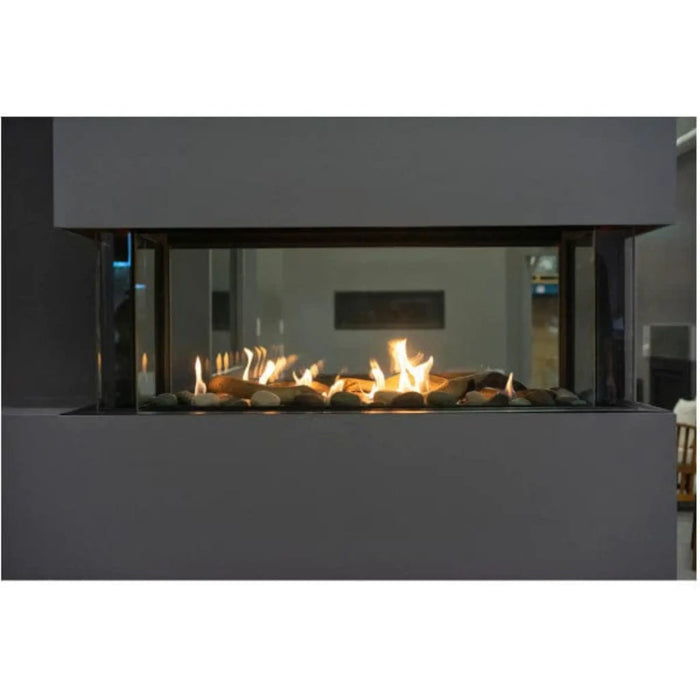 Sierra Flame - Stanford-48" 4 Sided See Through Fireplace - NG 32,500 BTU