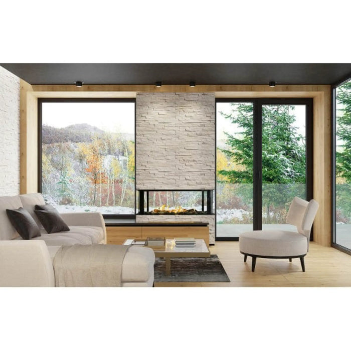 Sierra Flame - Stanford-48" 4 Sided See Through Fireplace - NG 32,500 BTU