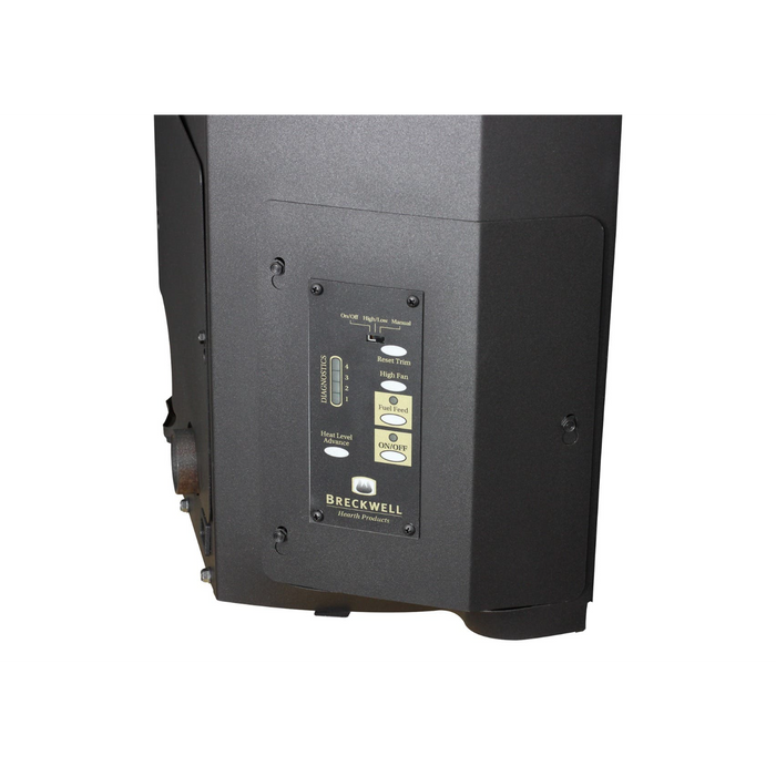 Breckwell - Model SPC4000 Classic Cast Iron Pellet Stove With Blower - 42,000 BTU