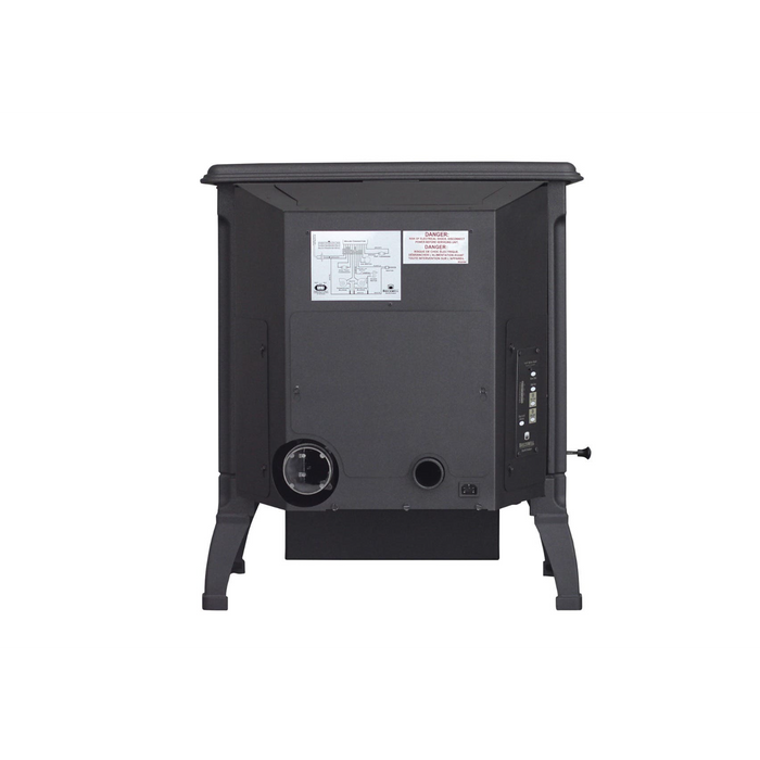 Breckwell - Model SPC4000 Classic Cast Iron Pellet Stove With Blower - 42,000 BTU