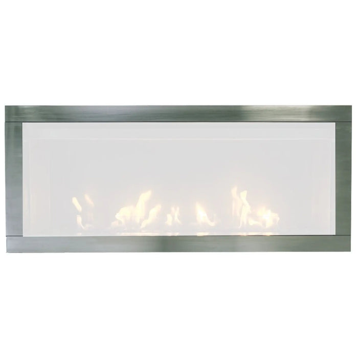 Sierra Flame - Stanford - Decorative Stainless Steel Surround with Safety Barrier