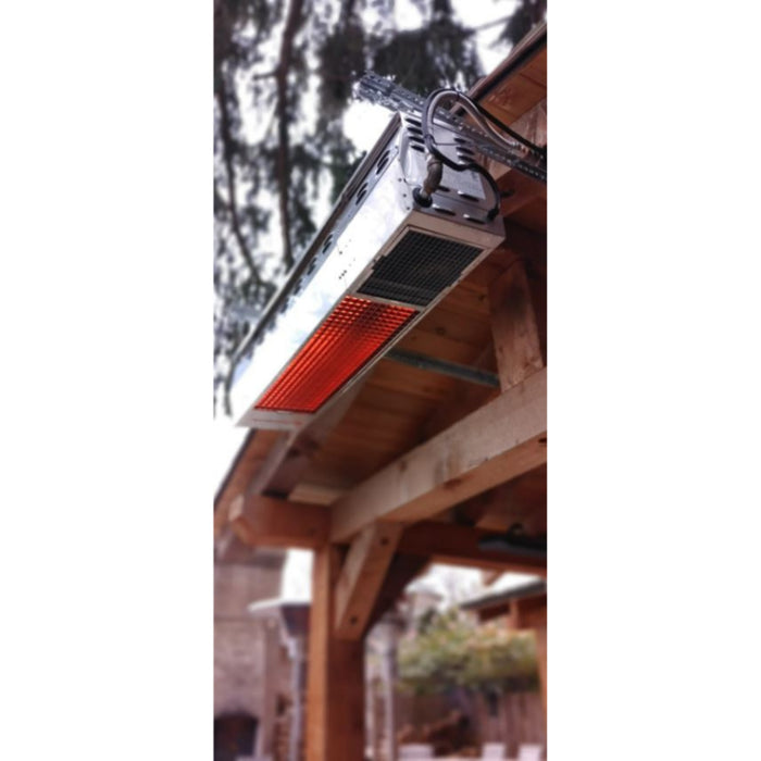 Schwank - Bistro Series Stainless Steel Outdoor Patio Heater Liquid Propane - 35,000 BTU