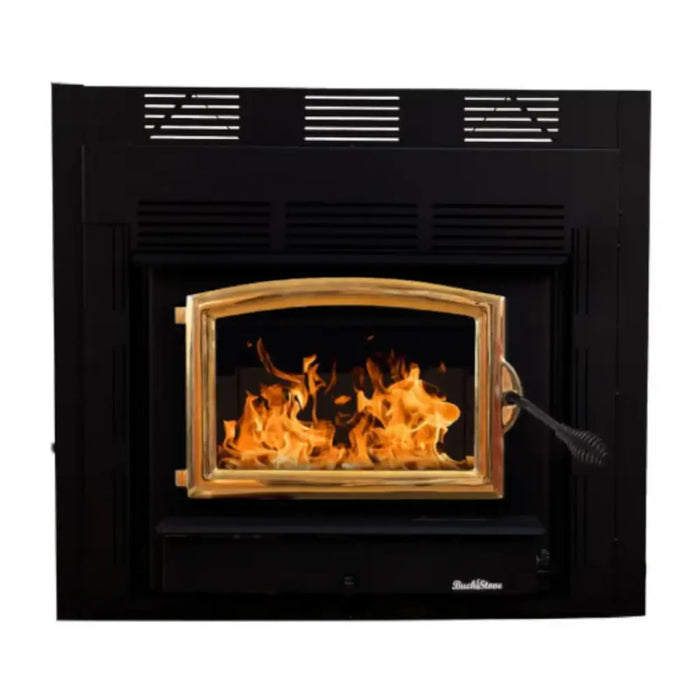 Buck Stove - Model ZC74 Built-In Wood Fireplace With Blower - 40,000 BTU