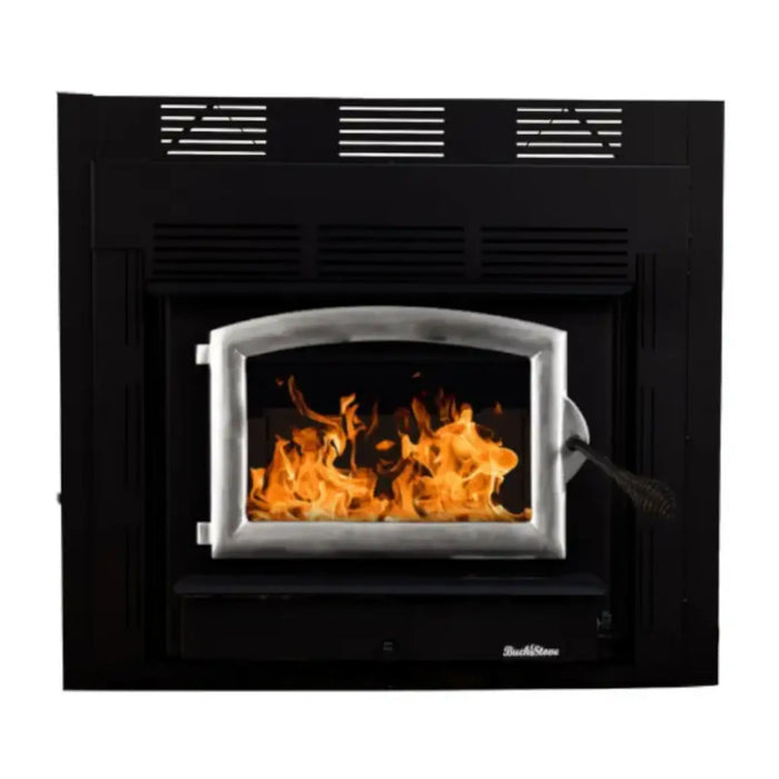 Buck Stove - Model ZC74 Built-In Wood Fireplace With Blower - 40,000 BTU