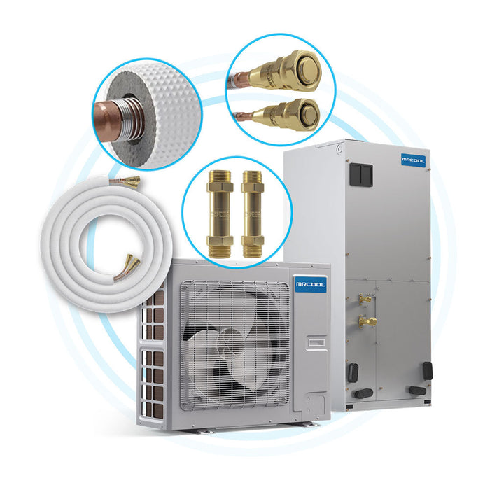 MRCOOL - 2-3 Ton 24-36,000 BTU Universal Series Complete Heat Pump System - 230V
